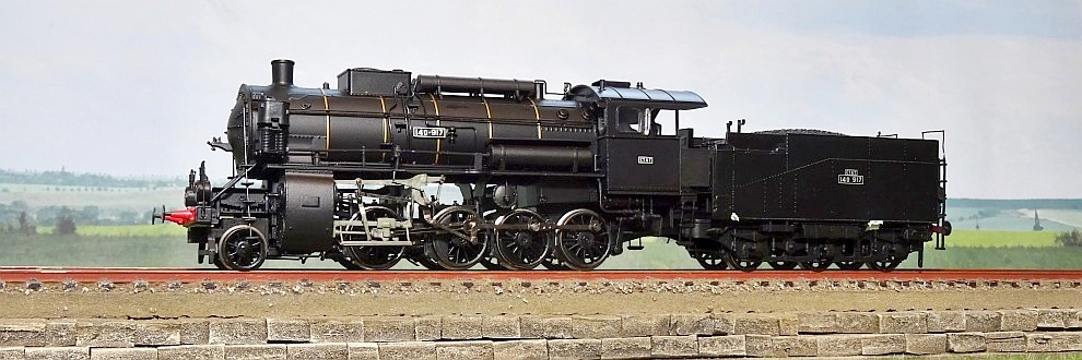 locomotiva abur 140D Brawa 40108