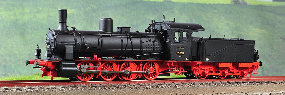 locomotiva abur Br 55 038 Brawa 40704