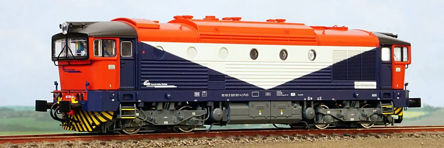 locomotiva abur DE 520-001 Rivarossi HR2845