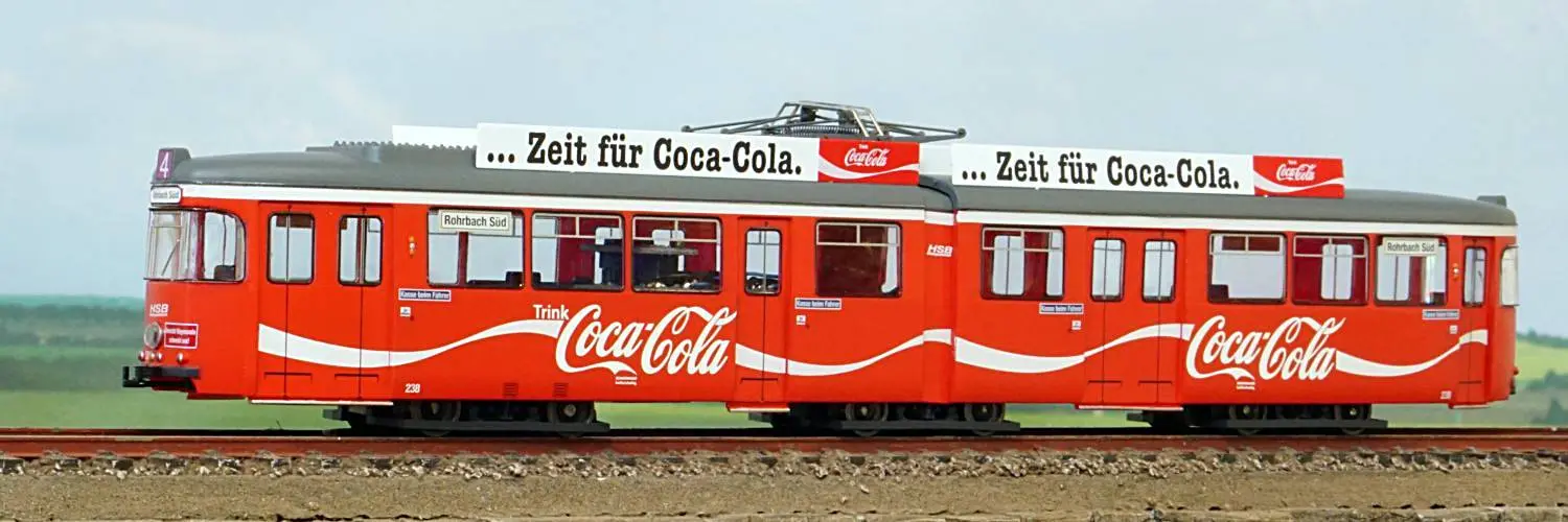 Tramvai Duewag GT6 Rivarossi HR 2861