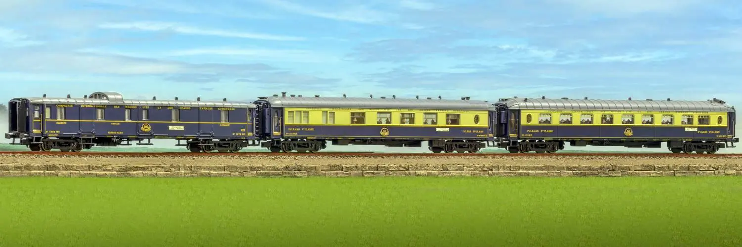 set vagoane  Edelweiss Pullman Express Rivarossi HR4390