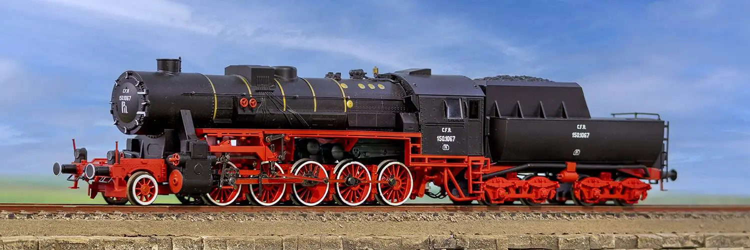 locomotiva abur CFR 150.1067  Liliput AF12002