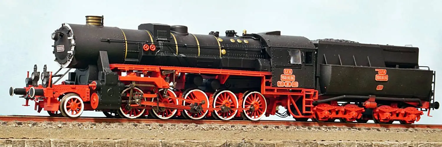 locomotiva abur CFR 150.1036  Liliput HGD12003