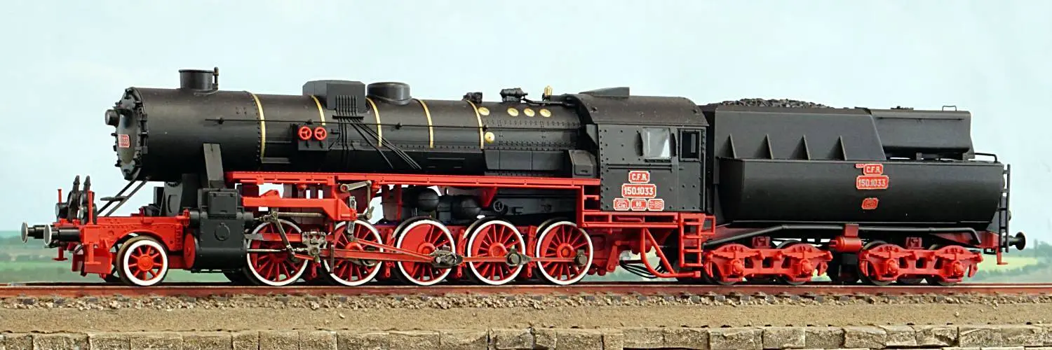 locomotiva abur CFR 150.1033  Liliput HGD12006